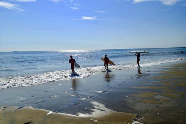 Surfing in Virginia Beach